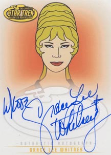 Grace Lee Whitney as Yeoman Rand Autograph card