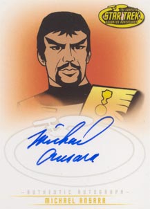 Michael Ansara as Kang Autograph card