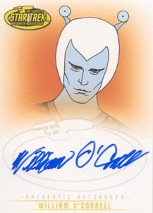 William O'Connell as Thelev Autograph card