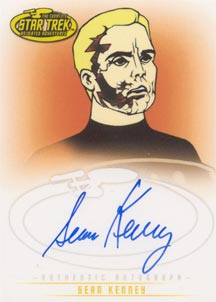 Sean Kenney as Captain Pike Autograph card