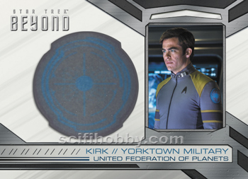 Kirk Star Trek Patch card