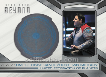Commander Finnegan Star Trek Patch card