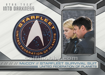 McCoy Star Trek Patch card