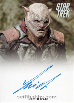 Kim Kold as Zavanko in Star Trek Beyond Star Trek Movies Autograph card