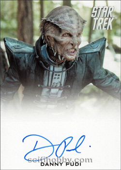 Danny Pudi as Fi'Ja in Star Trek Beyond Star Trek Movies Autograph card