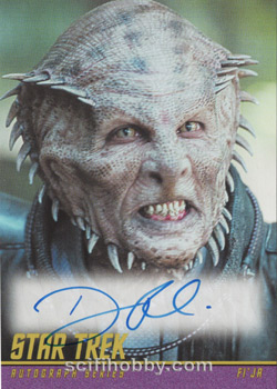 Danny Pudi as Fi'Ja in Star Trek Beyond Star Trek Movies Autograph card
