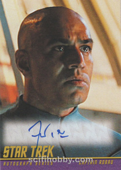 Faran Tahir as Captain Robau in Star Trek Star Trek Movies Autograph card
