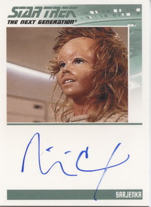 Nikki Cox Autograph card