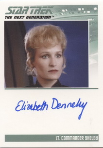 Elizabeth Dennehy Autograph card