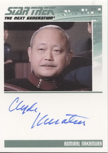 Clyde Kusatsu Autograph card