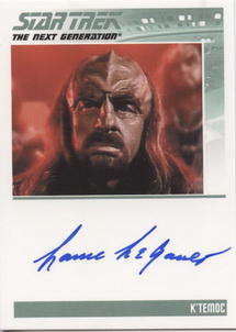 Lance LeGault Autograph card