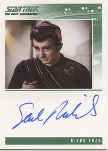 Saul Rubinek Autograph card