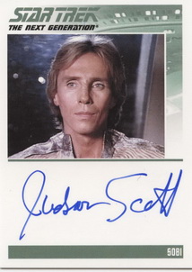 Judson Scott Autograph card