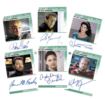 Sample Autograph Card Images