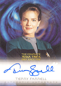 Terry Farrell as Jadzia Dax Autograph card