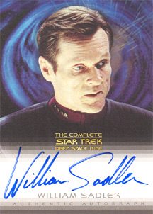 William Sadler as Sloan Autograph card
