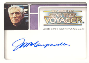 Joseph Campanella as Arbitrator Autograph card