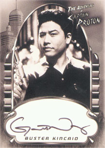 Garrett Wang as Buster Kinkaid Autograph card