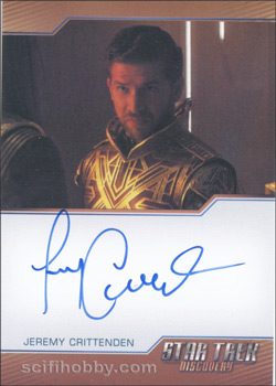 Jeremy Crittenden as Lord Eling Autograph card