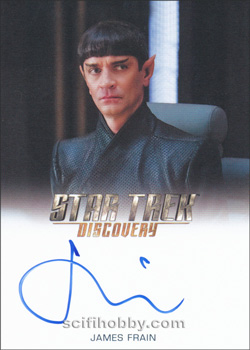 James Frain as Sarek Autograph card