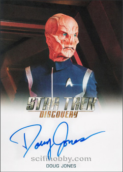 Doug Jones as Commander Saru Autograph card