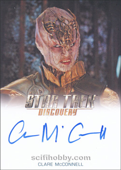 Clare McConnell as Dennas Autograph card