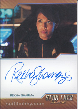 Rekha Sharma as Commander Ellen Landry Autograph card