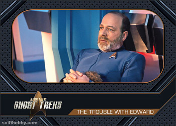 The Trouble with Edward Short Treks card