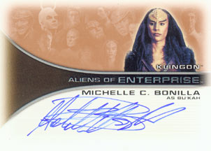 Michelle C. Bonilla as Bu'Kah Autograph card