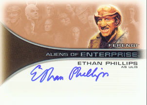 Ethan Phillips as Ulis Autograph card
