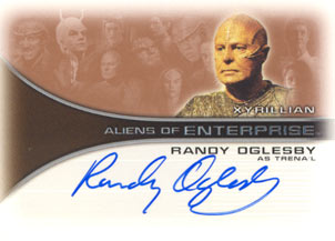 Randy Oglesby as Trena'L Autograph card
