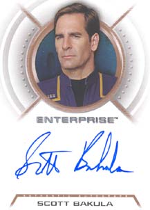 Scott Bakula as Captain Archer Autograph card