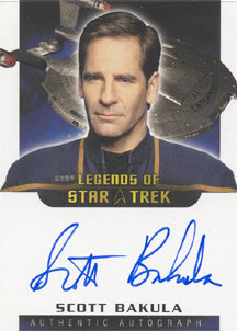 Bakula Legends of Star Trek Autograph Card Multi-Case Purchase Incentive Card