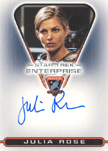 Julia Rose as McKenzie Autograph card