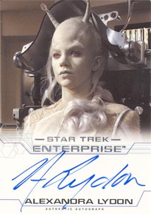 Alexandra Lydon as Jhamel Autograph card