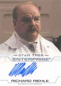 Richard Riehle as Dr. Jeremy Lucas Autograph card