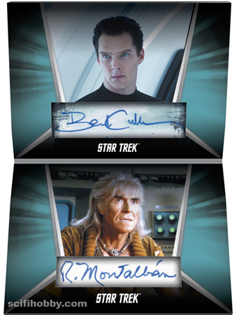 Benedict Cumberbatch/Ricardo Montalban as Khan in Star Trek:The Wrath of Khan/Star Trek Into Darkness Other Autograph card