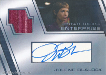 Jolene Blalock as T'Pol Other Autograph card