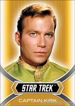 Captain Kirk and Spock Dynamic Duos Mirror card