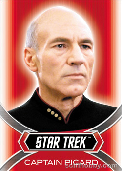 Captain Picard and Commander Riker Dynamic Duos Mirror card