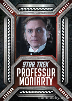 Professor Moriarty Laser Cut Villians card