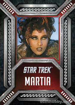 Martia Laser Cut Villians card