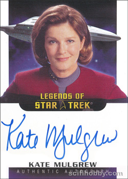 Kate Mulgrew as Captain Janeway Other Autograph card
