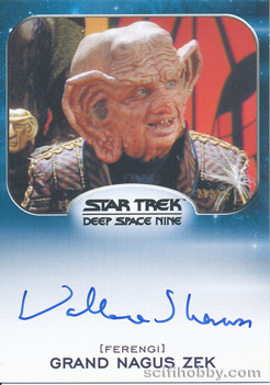 Wallace Shawn as Grand Nagus Zek Other Autograph card
