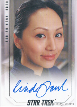 Linda Park as Hoshi Sato Bridge Crew Autograph card