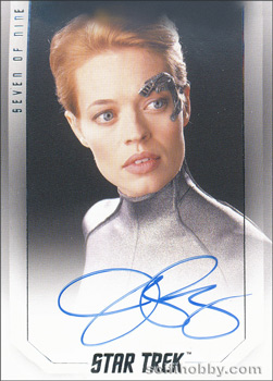 Jeri Ryan as Seven of Nine Bridge Crew Autograph card