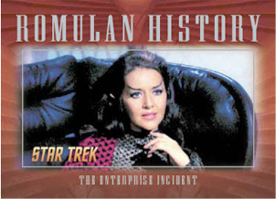 The Enterprise Incident Romulan History