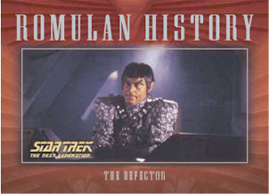 The Defector Romulan History