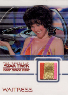 Waitress from Trials and Tribble-ations Costume card