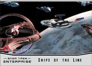 Vulcan and Andorian Standoff Ships of Line